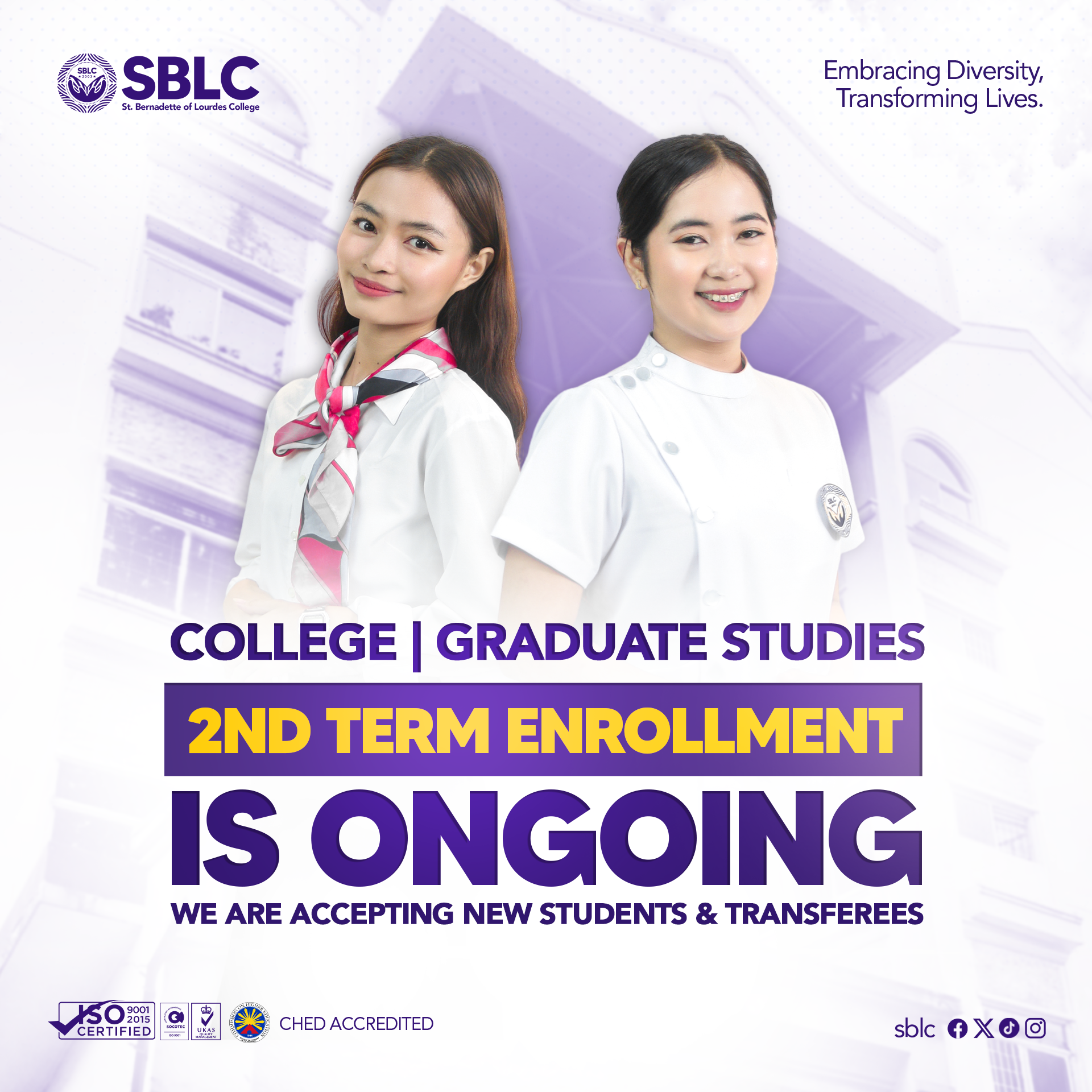 CONTINUING STUDENTS